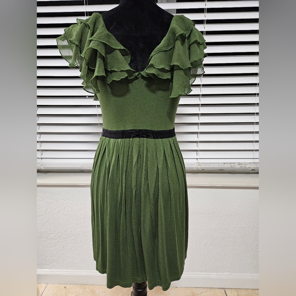 Nwt Twelve By Twelve Forever 21 Chiffon Ruffle Pa… - image 4